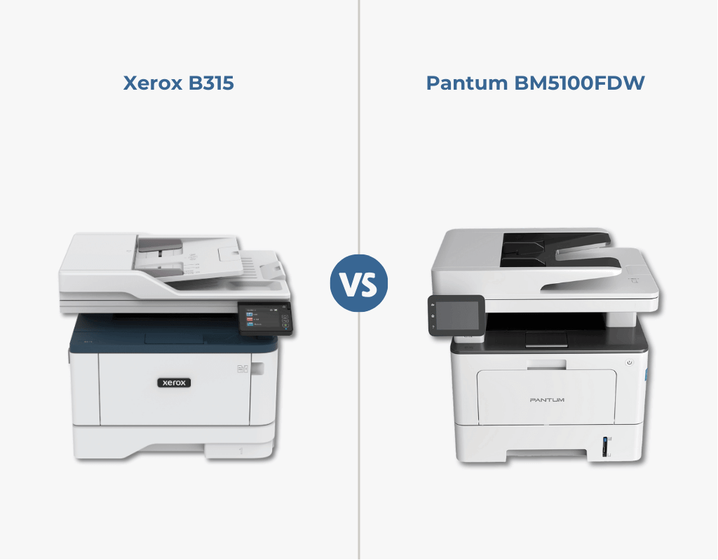 Printer models Xerox B315 vs. Pantum BM100FDW