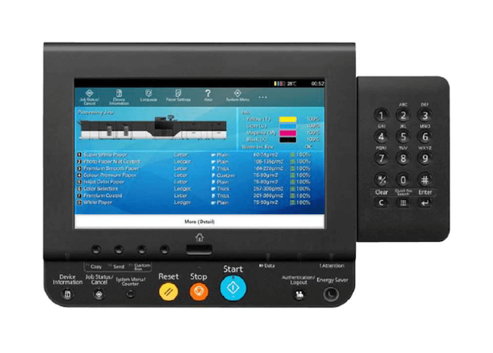 Xerox IJP900 Inkjet Press UI