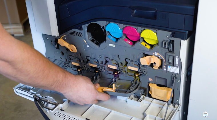 How to Replace Drum on Xerox AltaLink C8000_B8000_Step 1_2