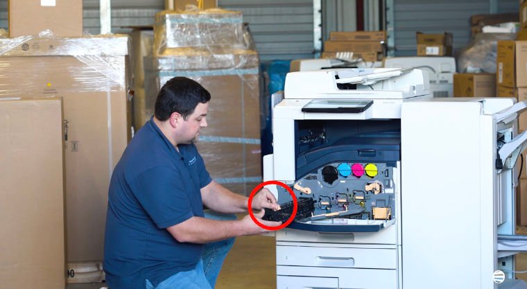 How to Replace Drum on Xerox AltaLink C8000_B8000_Step 6