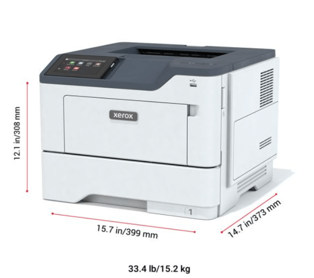 printer dimensions 