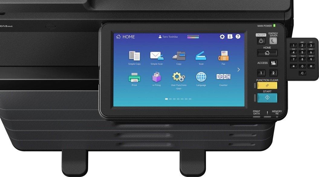 copier interface
