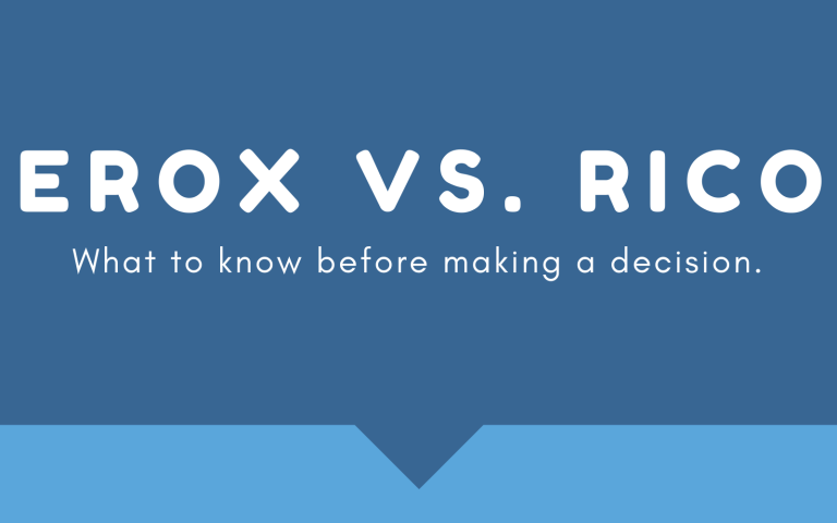 xerox vs ricoh