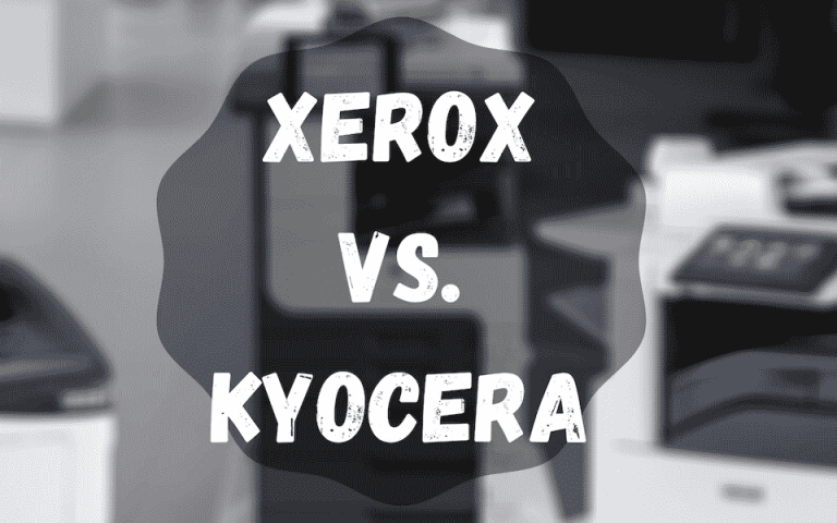 Xerox vs. Kyocera