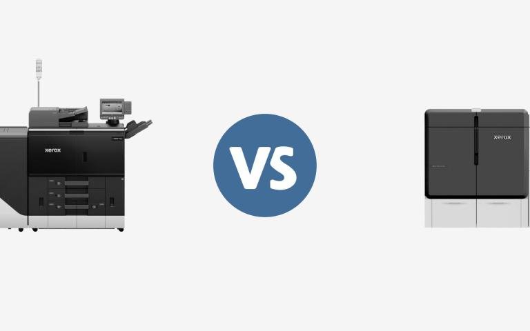 Xerox IJP900 vs. Iridesse