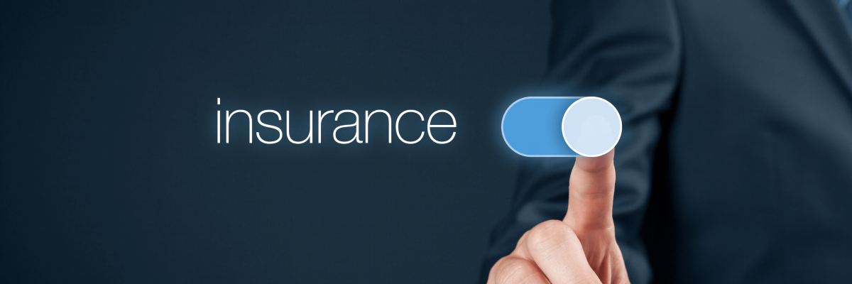 Man sliding insurance button