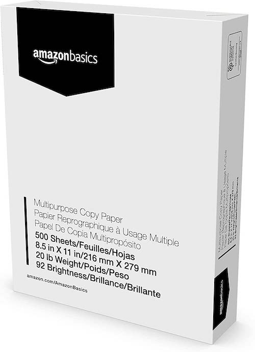 Amazon Basics Multipurpose Copy Printer Paper