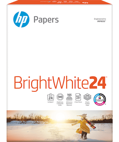 HP Bright White Printer Paper