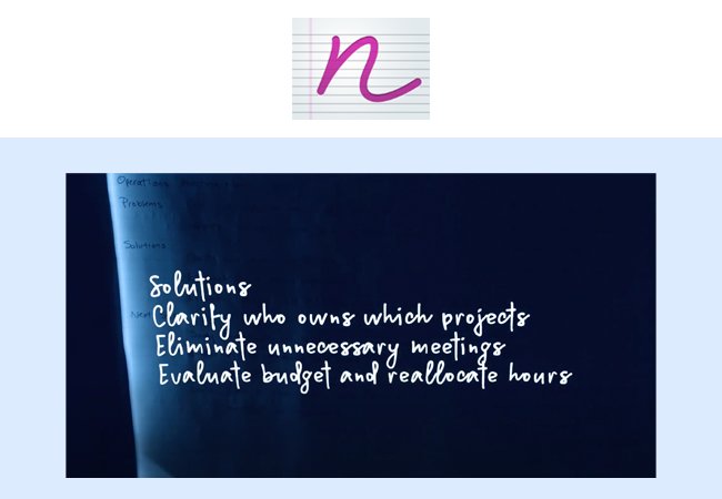 Xerox Note Converter note example